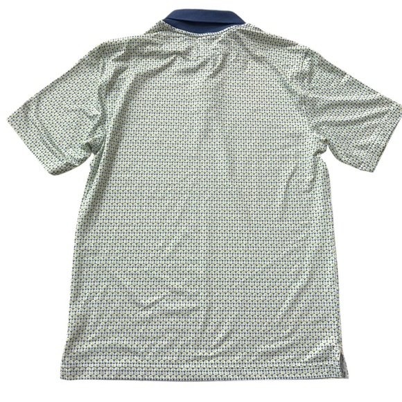 NWT Walter Hagen Men’s Clubhouse Polo in Nineteenth White/Lime in Various Sizes - Picture 7 of 9